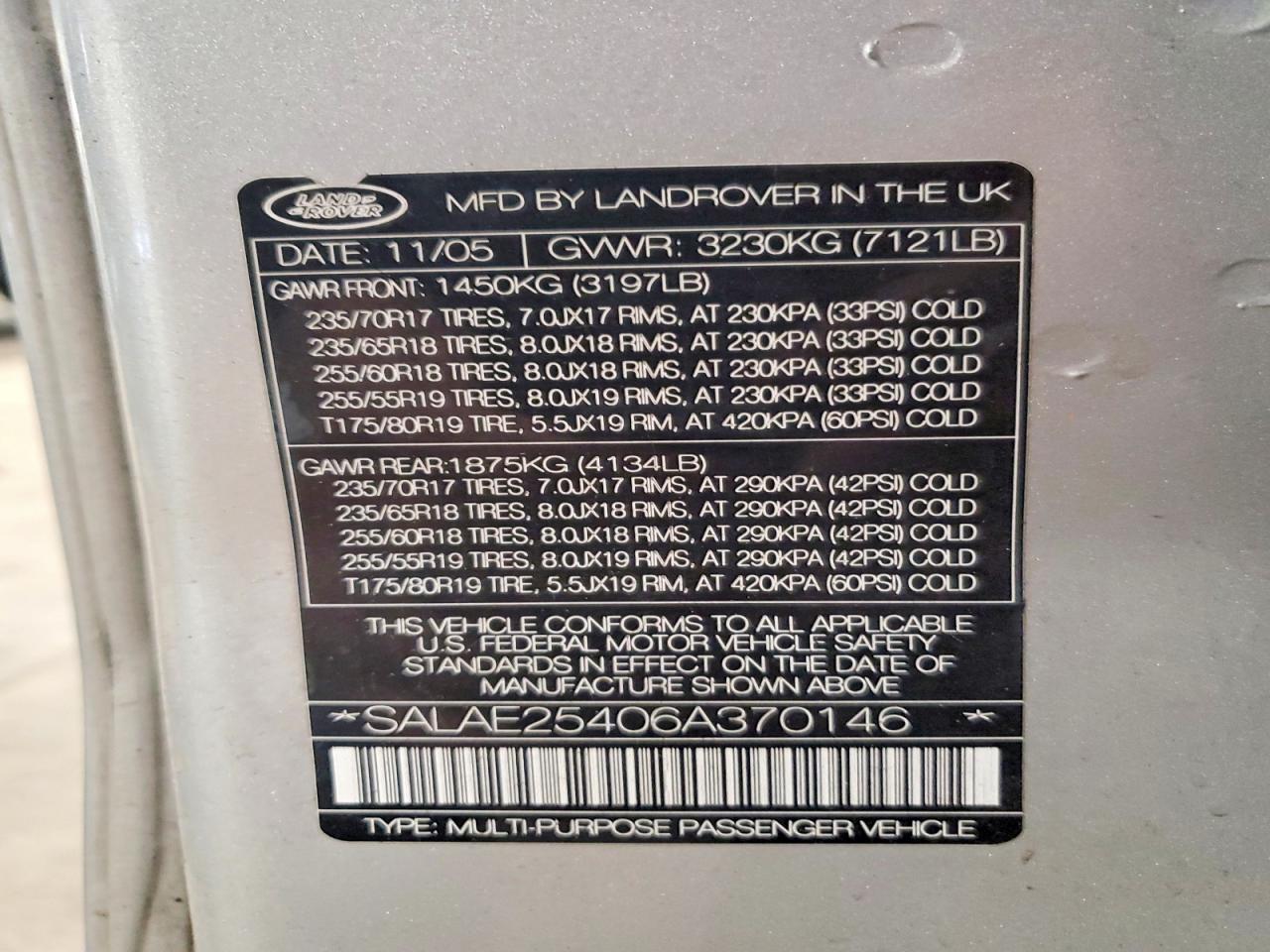 Land Rover LR3 Se