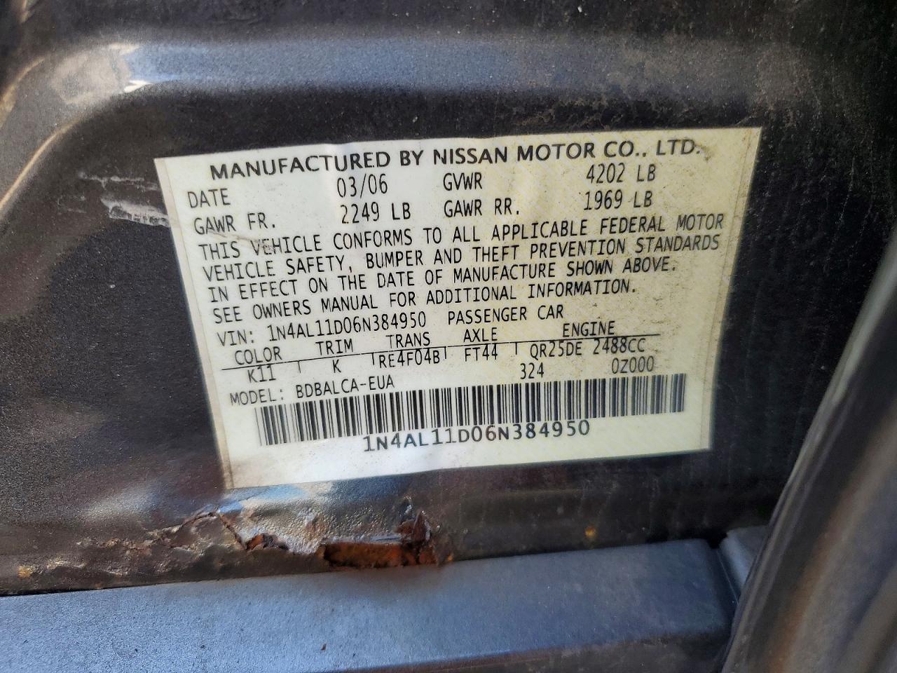 Nissan Altima 2.5
