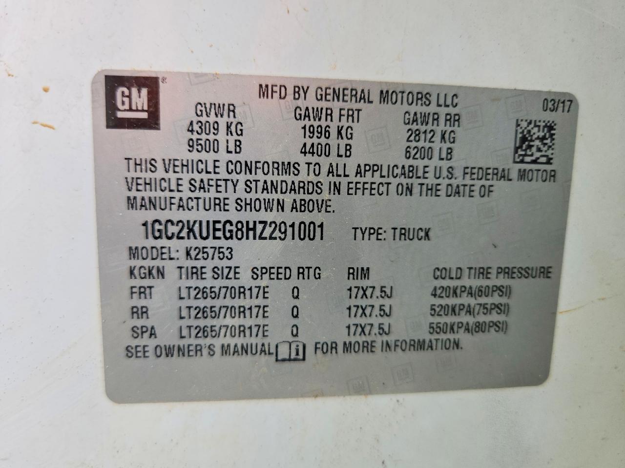 Chevrolet Silverado K2500 Heavy Duty