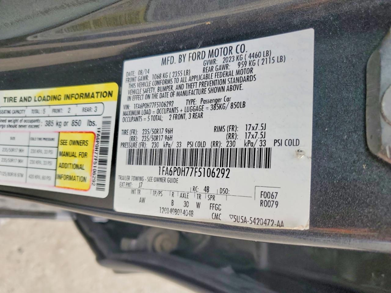 Ford Fusion Se