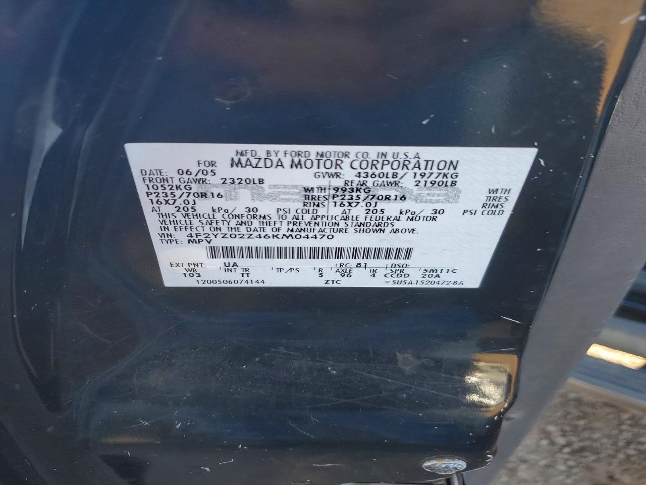 Mazda Tribute I