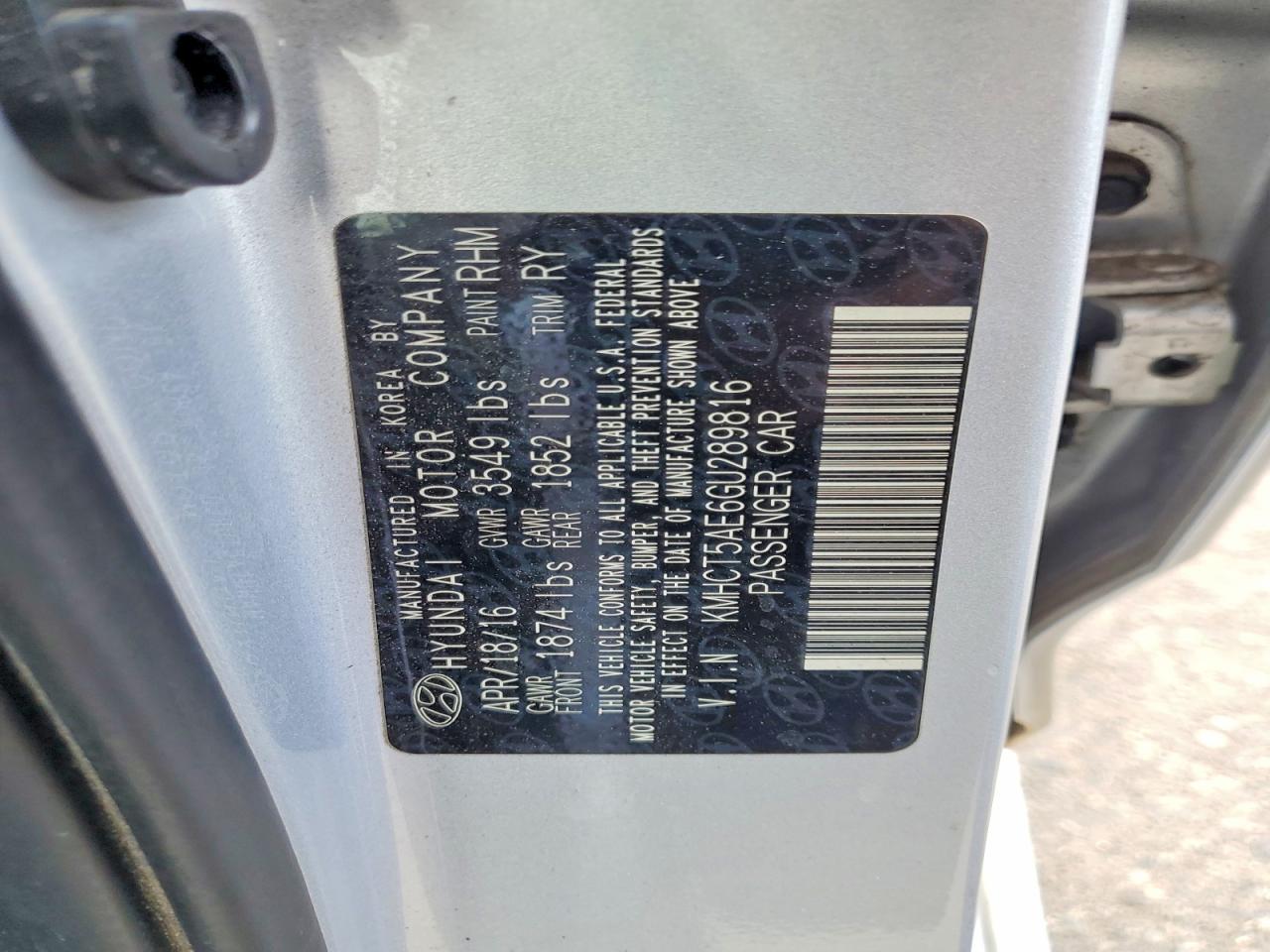 Hyundai ACCENT Se