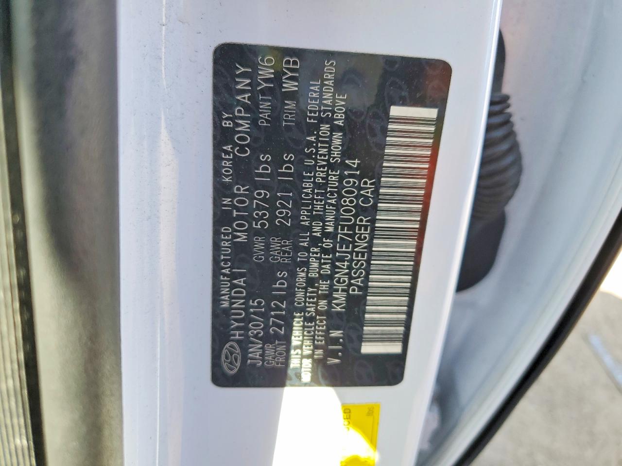 Hyundai Genesis 3.8l