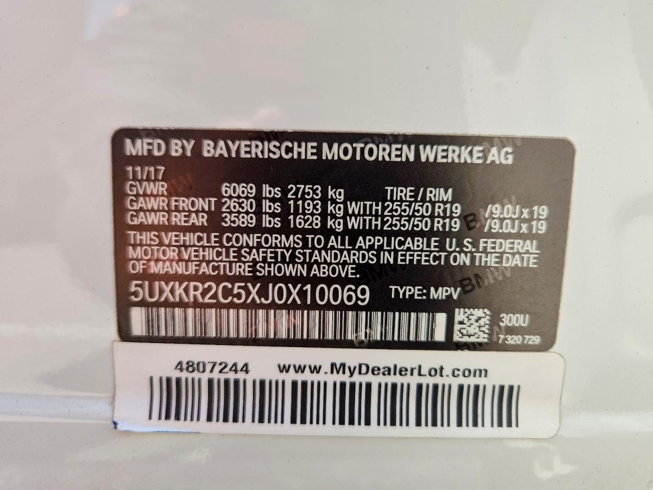 BMW X Series Sdrive35i