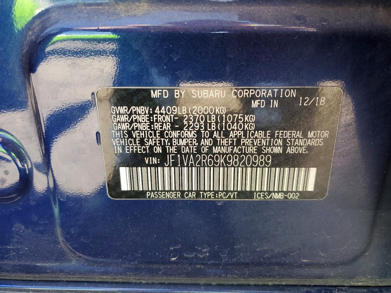 Subaru WRX Sti