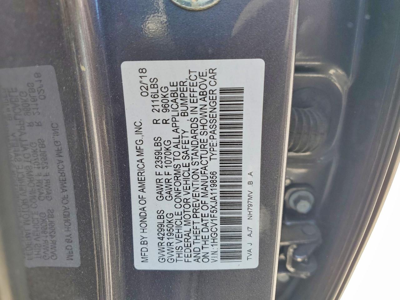 Honda Accord Exl