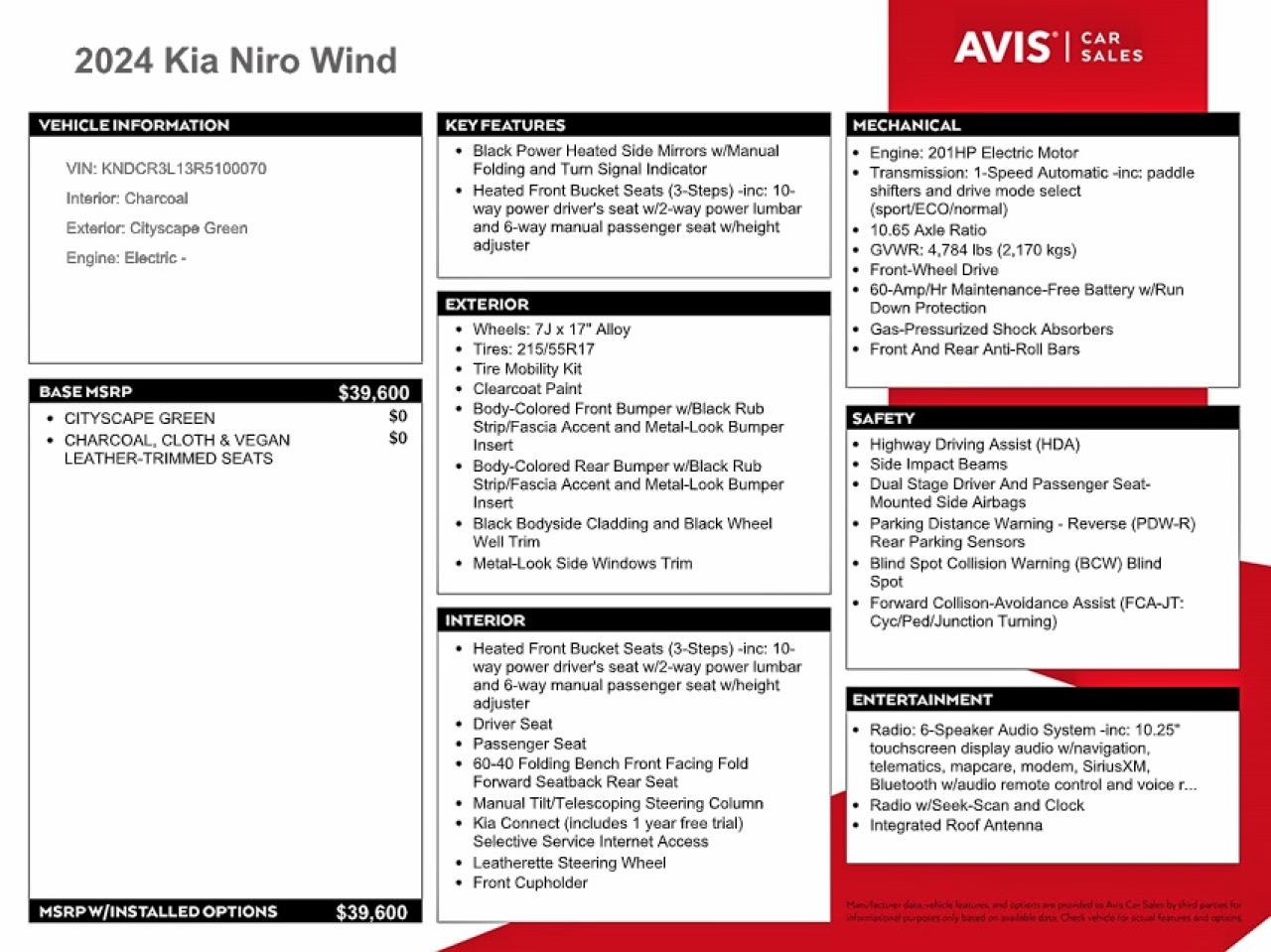 Kia Other Wind