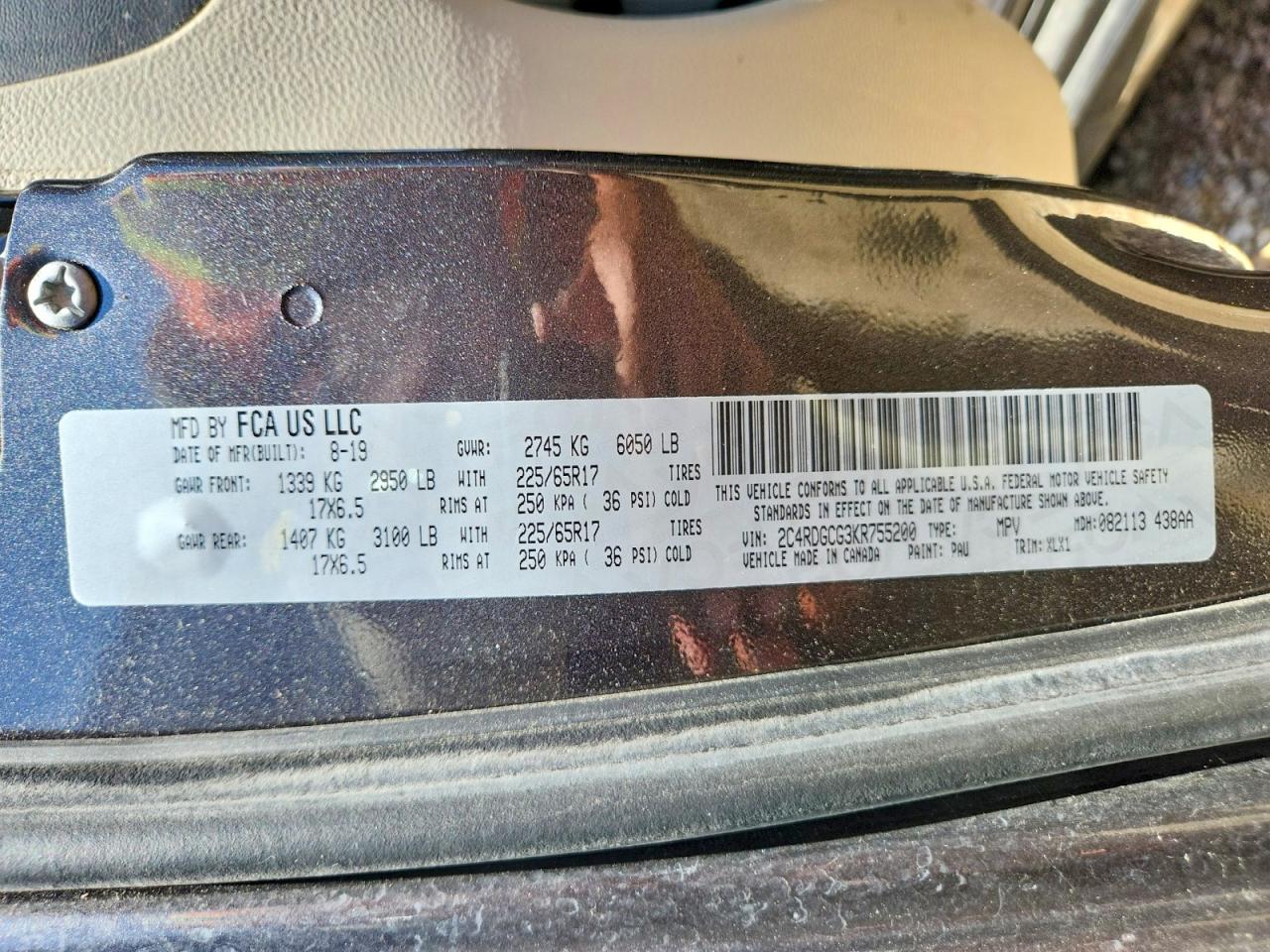 Dodge Caravan Sxt