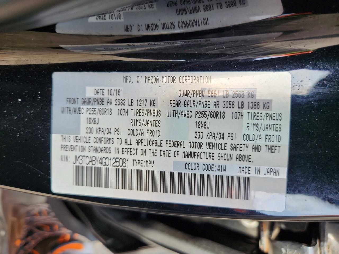 Mazda Cx Touring