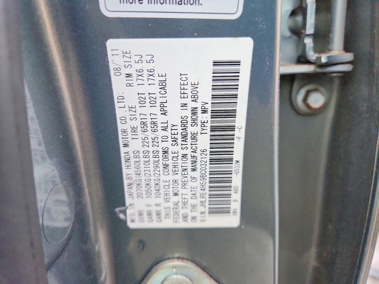 Honda Crv Ex
