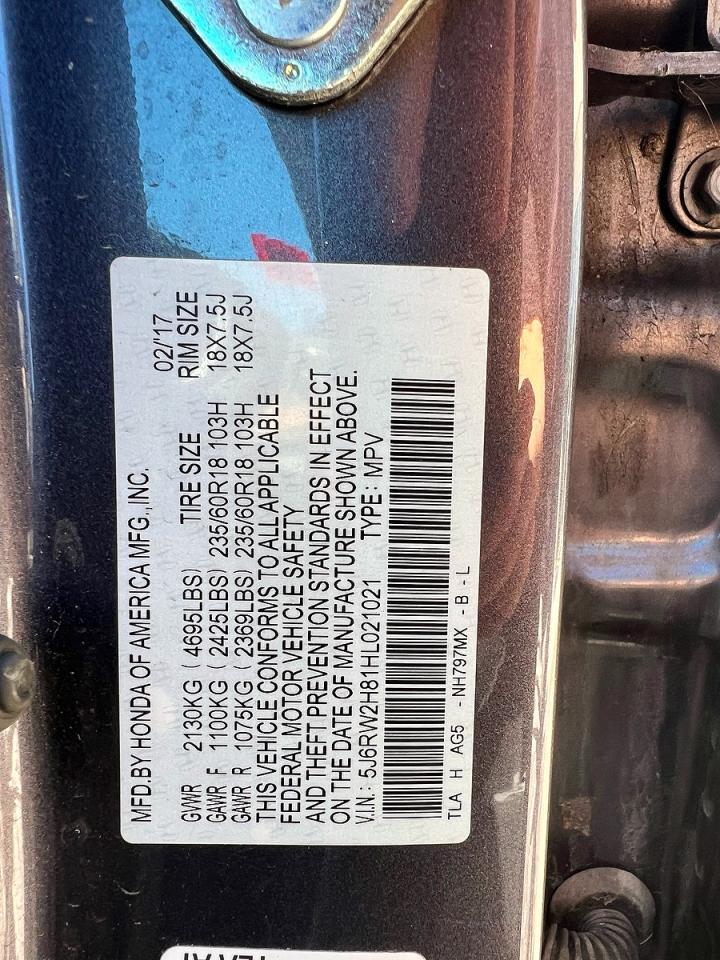 Honda Crv Exl