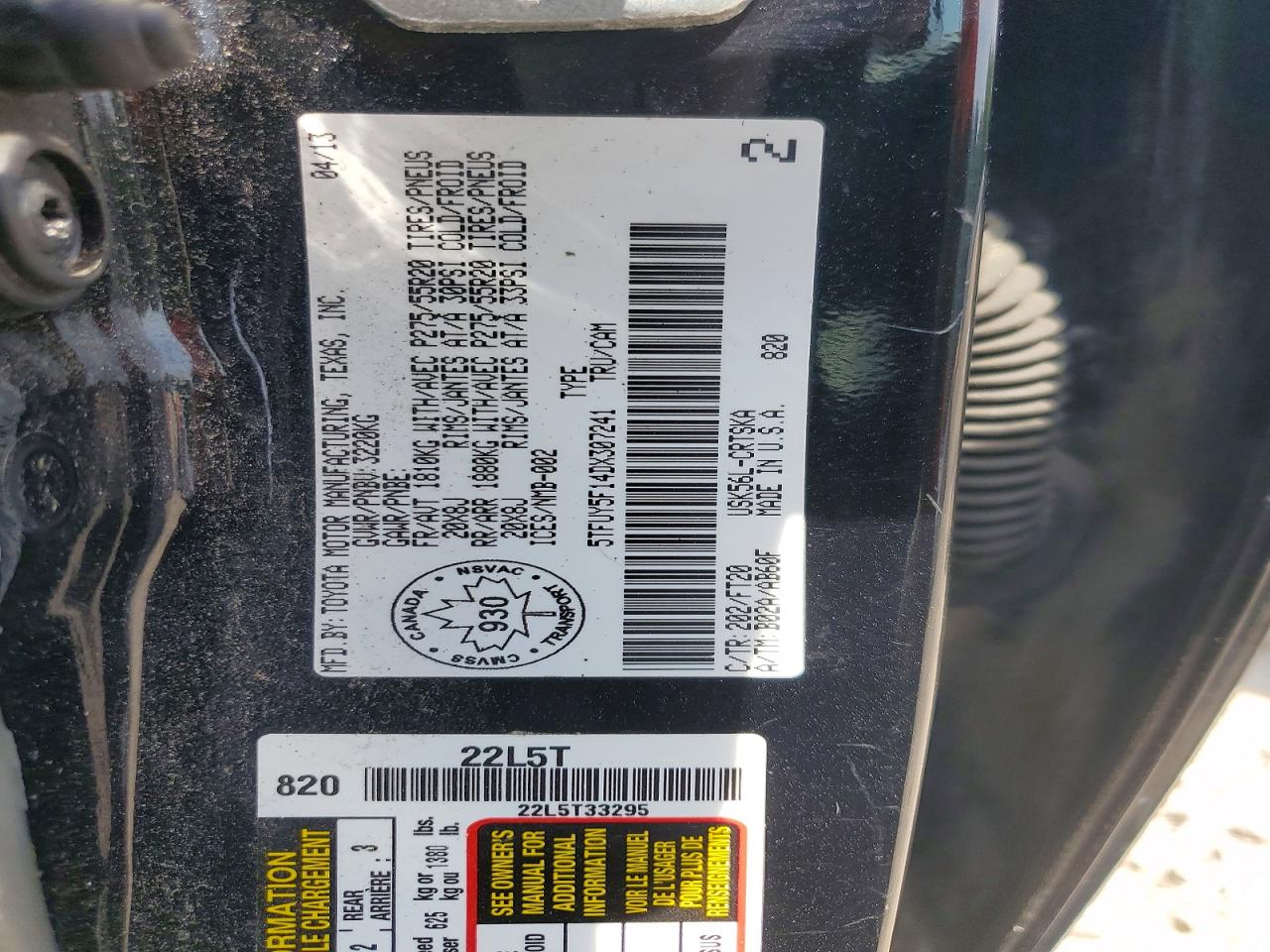 Toyota Tundra Double Cab Sr5