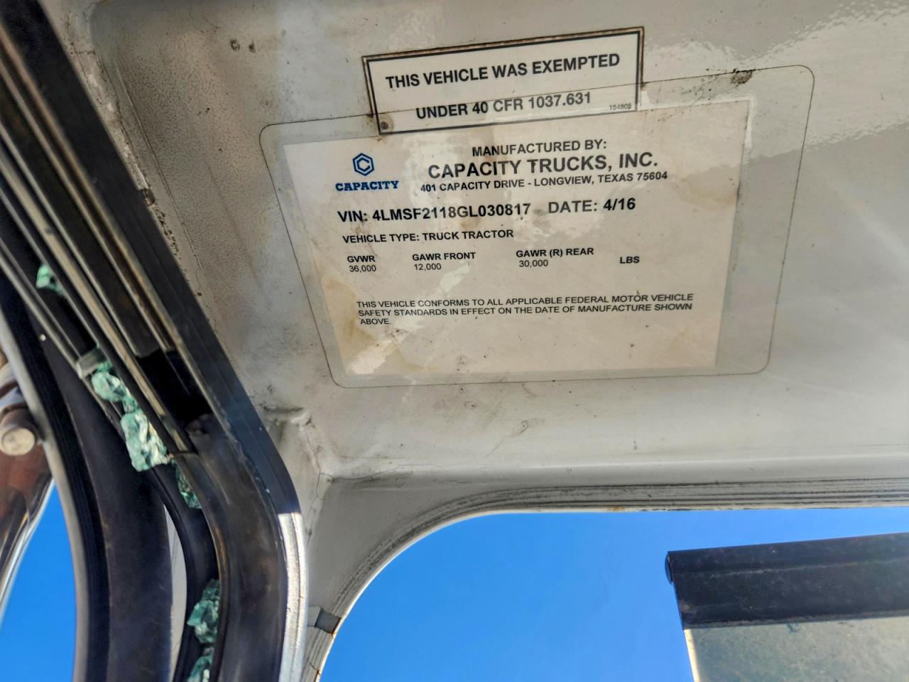 Capacity Yard Truck