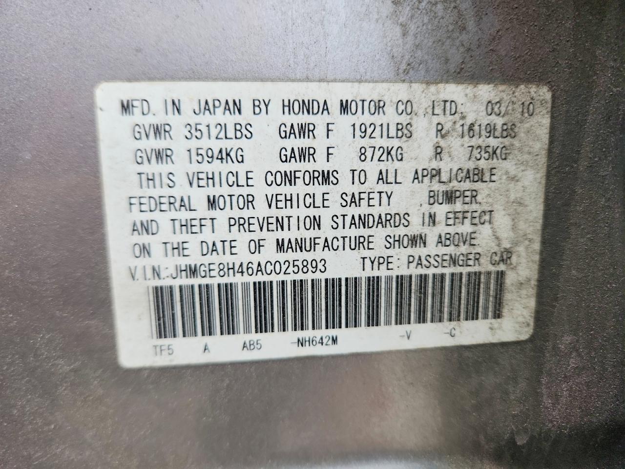 Honda Fit Sport