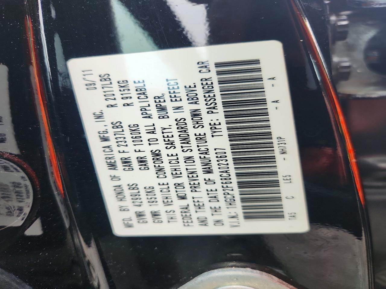 Honda Accord Se