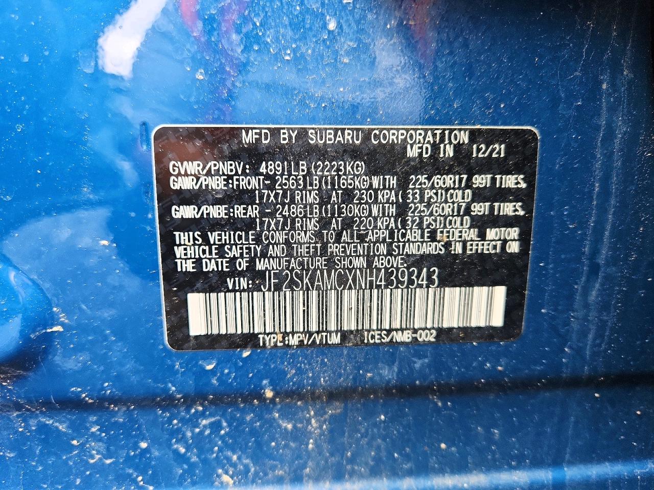 Subaru Forester Wilderness