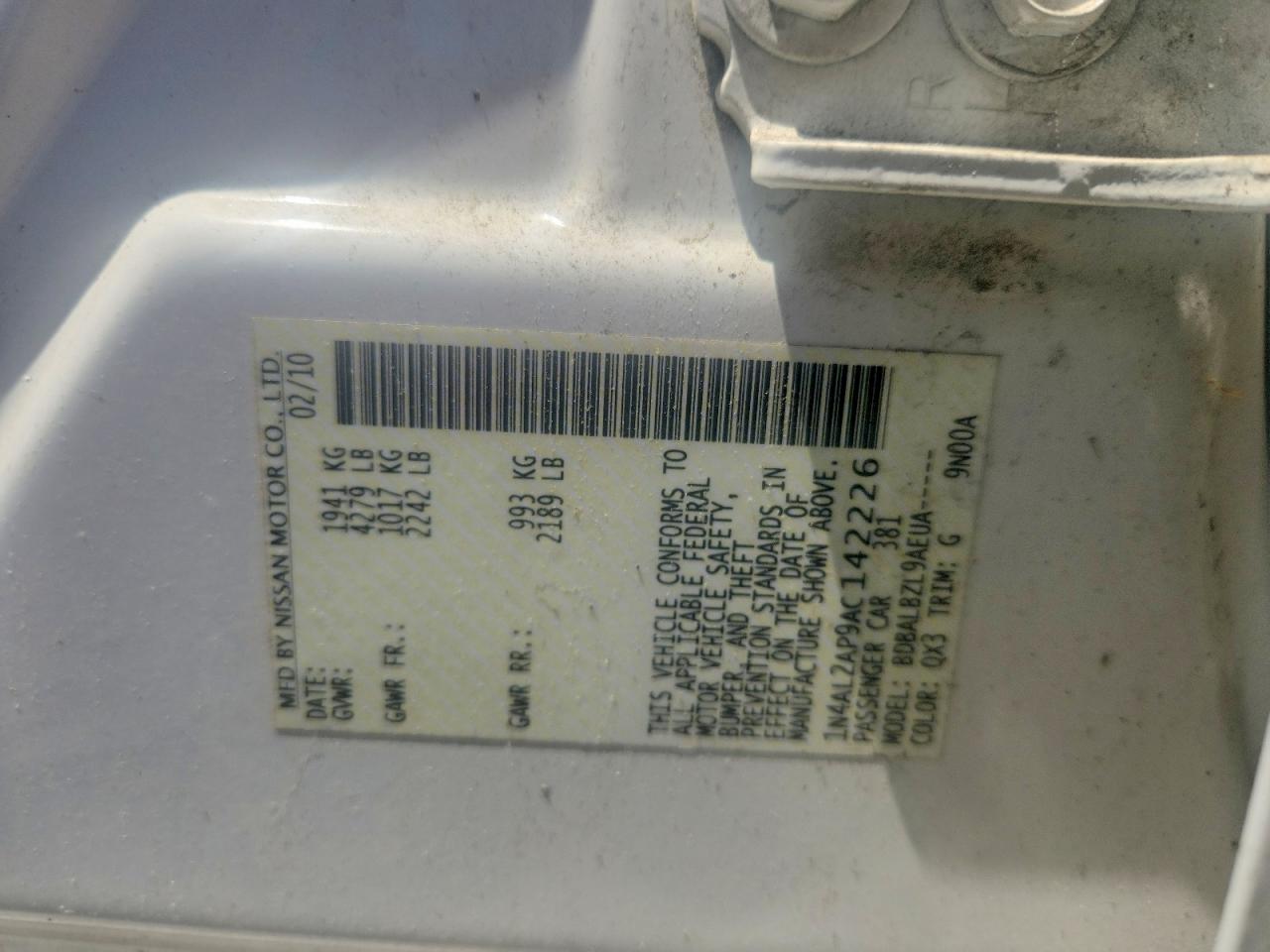Nissan Altima 2.5