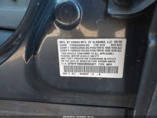 Honda Pilot Ex-l