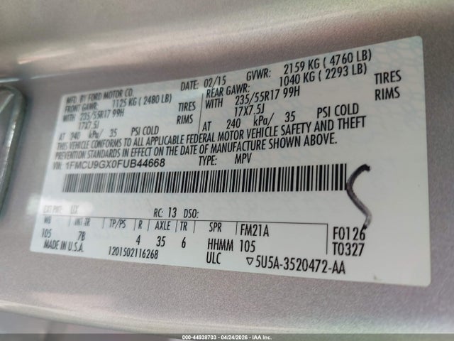 Ford Escape Se