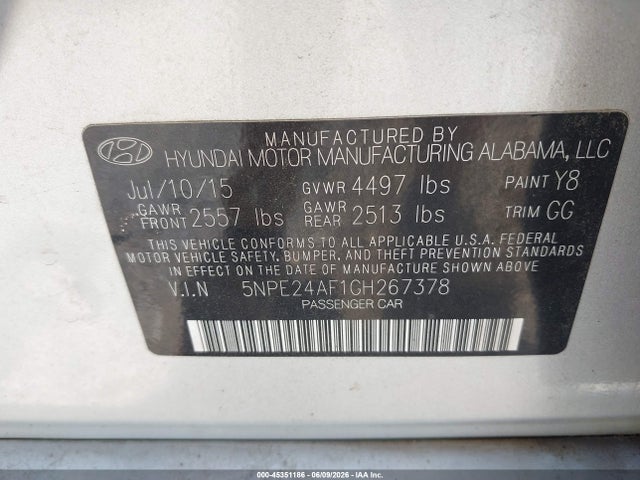 Hyundai SONATA Se