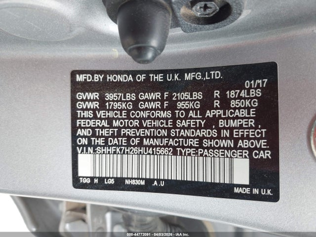 Honda Civic Lx