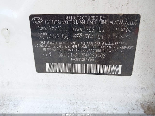 Hyundai ELANTRA Limited