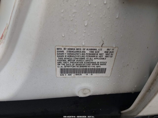 Honda Pilot Ex-l