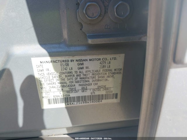 Nissan Altima 2.5 S