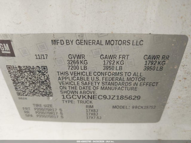 Chevrolet Silverado 1500 Wt