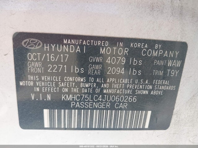 Hyundai Ioniq Sel