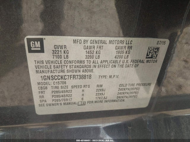 Chevrolet Tahoe Ltz