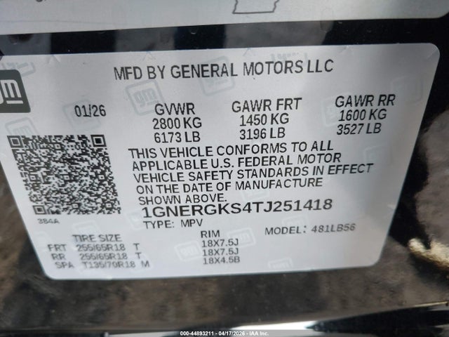 Chevrolet Traverse Fwd Lt