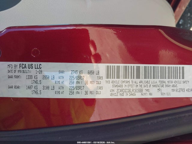 Dodge Grand Caravan Sxt