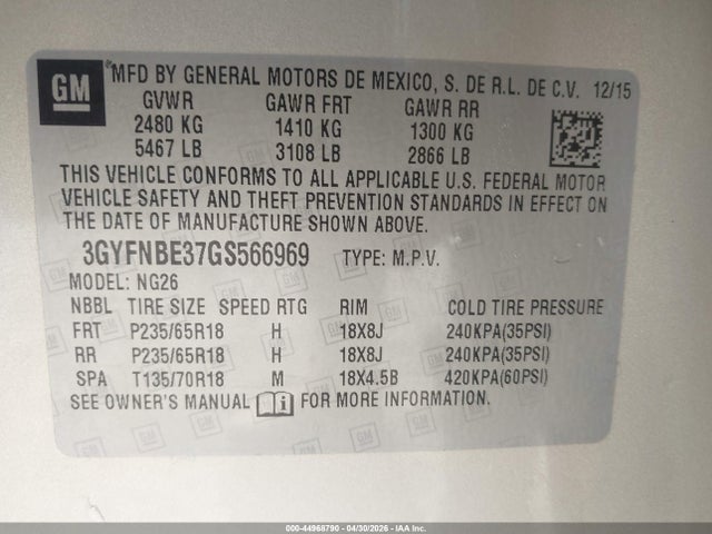 Cadillac SRX Luxury Collection