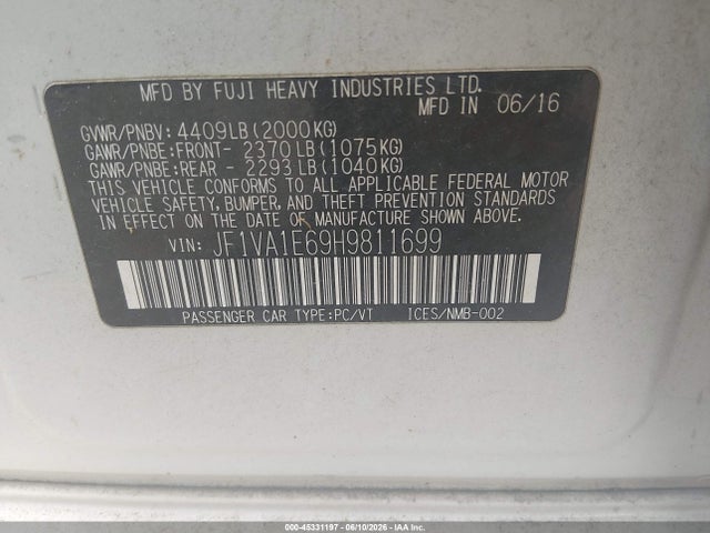 Subaru WRX Premium