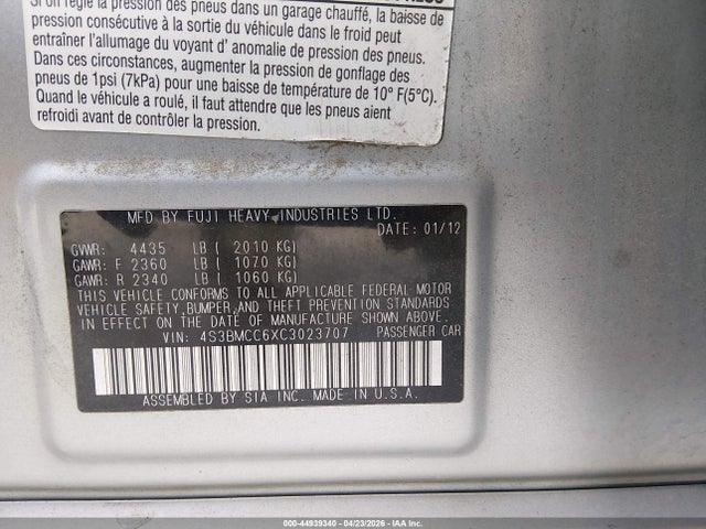 Subaru Legacy 2.5i Premium