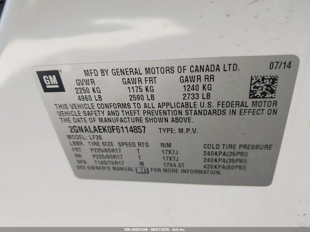 Chevrolet Equinox Ls