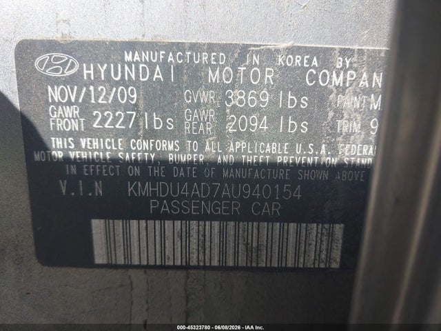 Hyundai ELANTRA Gls