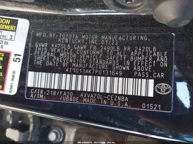 Toyota Camry Le