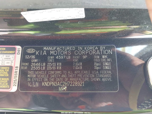 Kia Sportage Ex