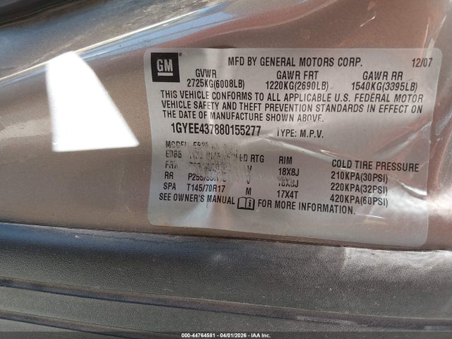 Cadillac SRX V6