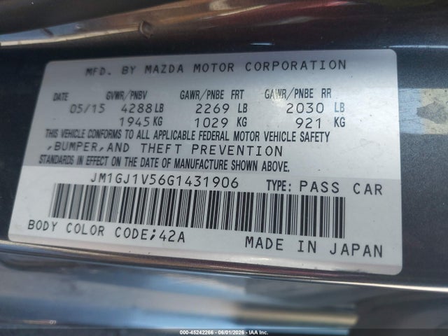 Mazda Mazda6 I Touring