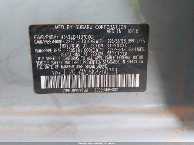 Subaru Crosstrek 2.0i Limited
