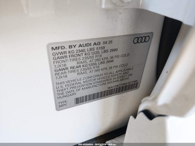 Audi Q3 Premium 45 Tfsi S Line Quattro Tiptronic