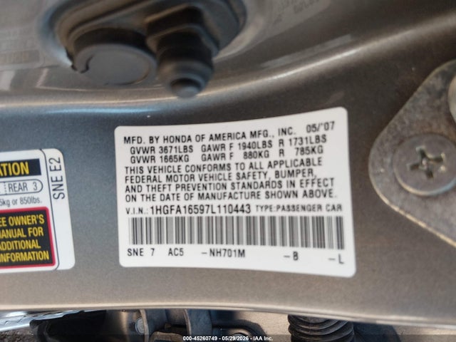 Honda Civic Lx