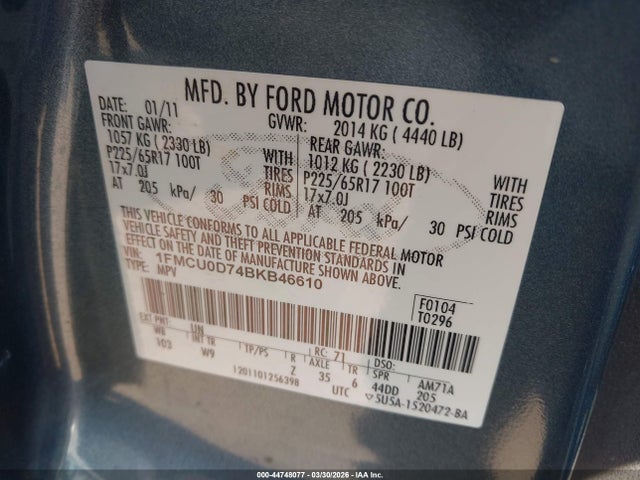 Ford Escape Xlt