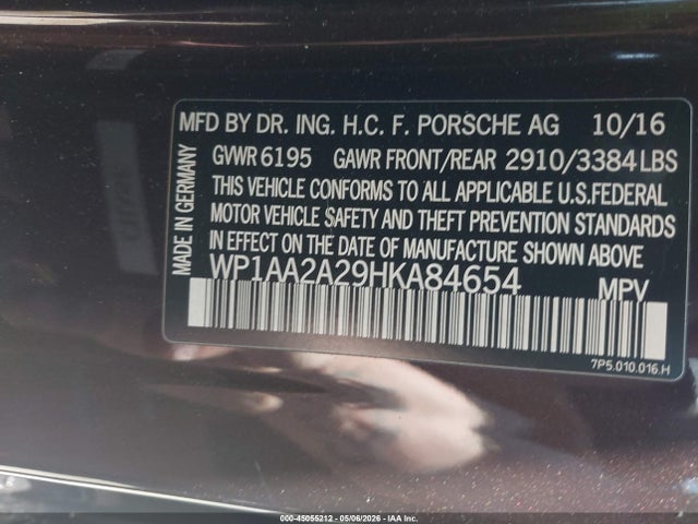 Porsche Cayenne Platinum Edition