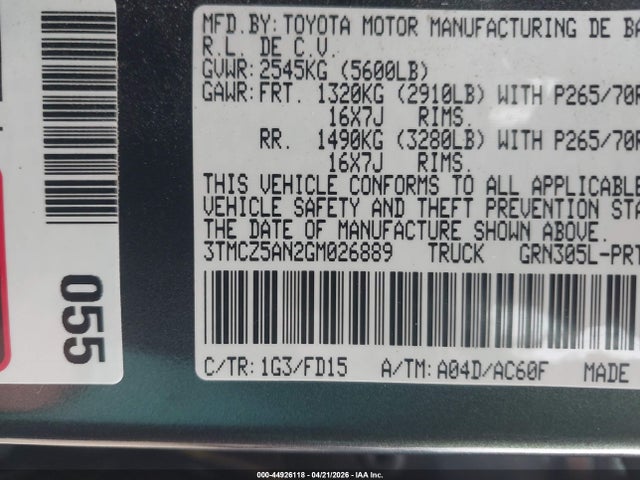 Toyota Tacoma Trd Off Road