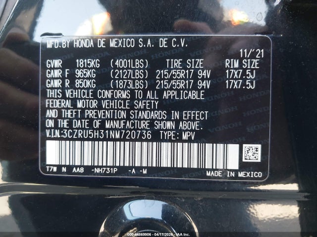 Honda HR-V 2wd Lx