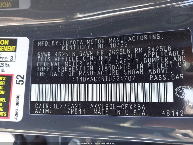 Toyota Camry Se